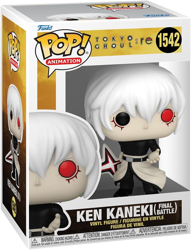 Funko POP! Animation: Tokyo Ghoul: Re - Ken Kaneki - (last Battle) - Vinyl Collectible Figure - Gift Idea - Official Merchandise - Toys for Children and Adults - Anime Fans