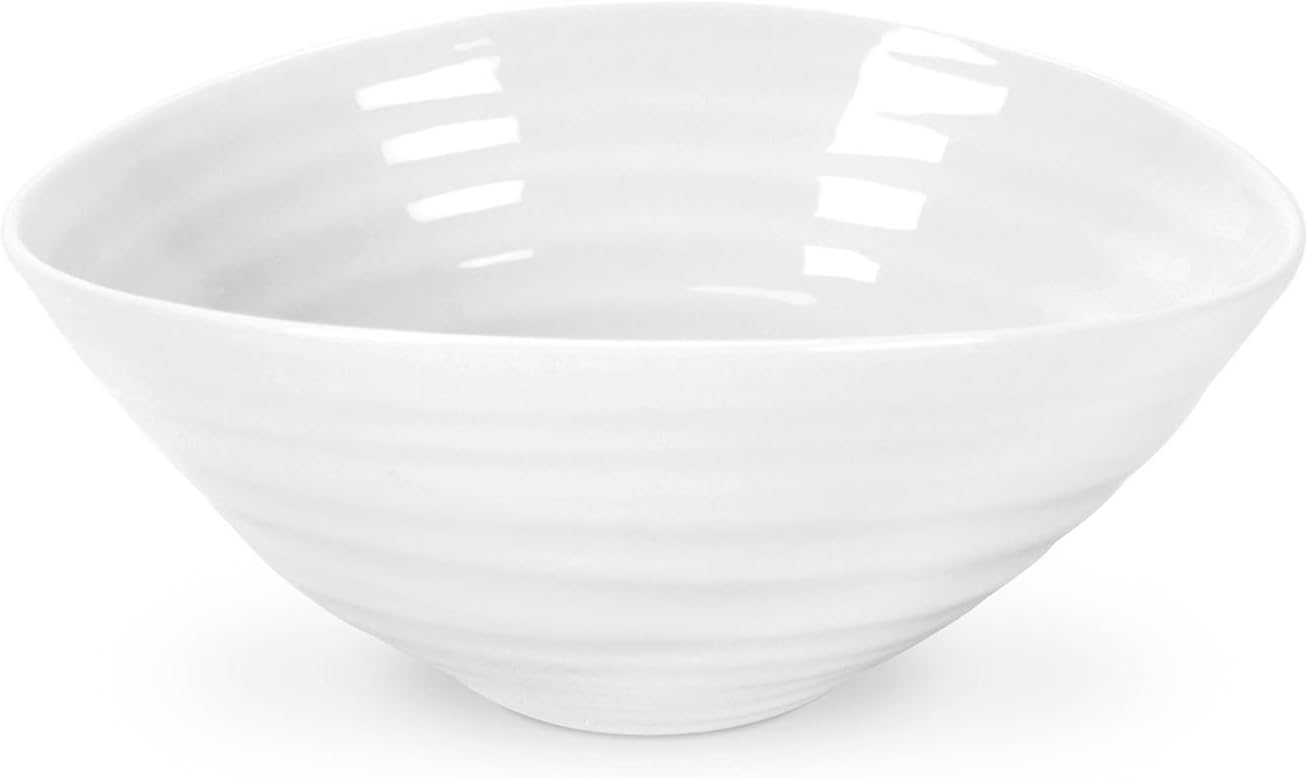 Sophie Conran for Portmeirion Sorbet/Dessert Soap Dish, Porcelain, White, 15 x 15 x 6.6 cm