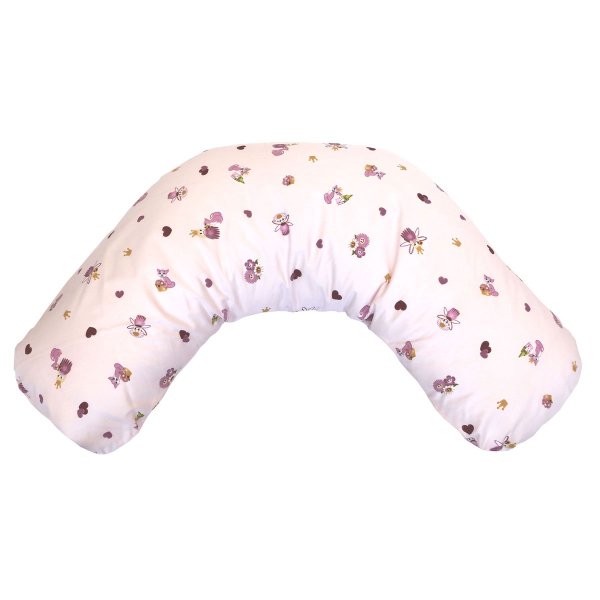 Vanilla Copenhagen Nursing Pillow Twin Foss Flakes 118X65 cm with Removable Cover