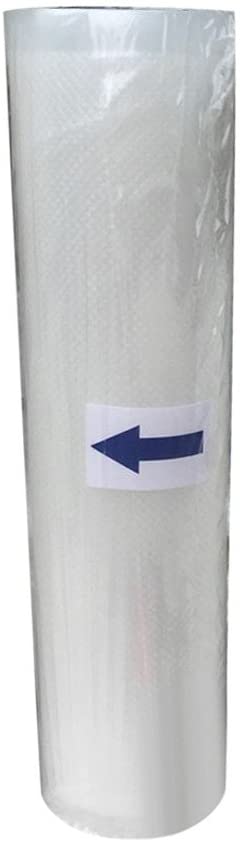 Coversolate Vacuum Rolls Vacuum Sealer Roll 12 x 500 cm Foil Rolls Vacuum Sealer Vacuum Bag Vacuum Sealer Fruit Vegetable Fresh, C, White