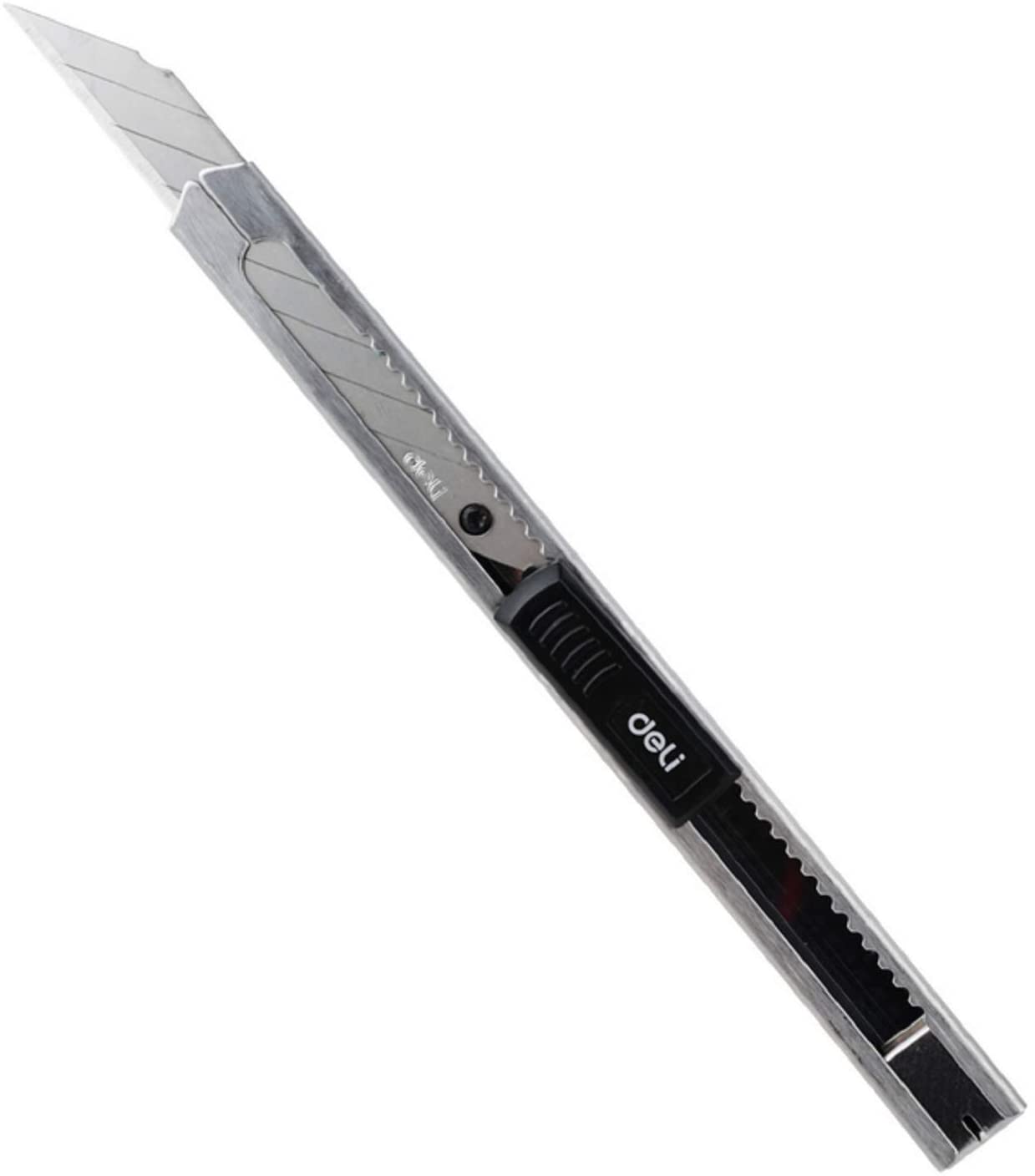 SW-Trade GERMANY Deli SK5 Stainless Steel Cutter Knife with 9 mm 30° Blade - Foil Graphic Knife / Film Knife / Car Wrapping Knife