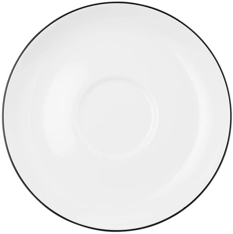 Seltmann Weiden 001.741627 Lido Black Line Tea Saucer Black