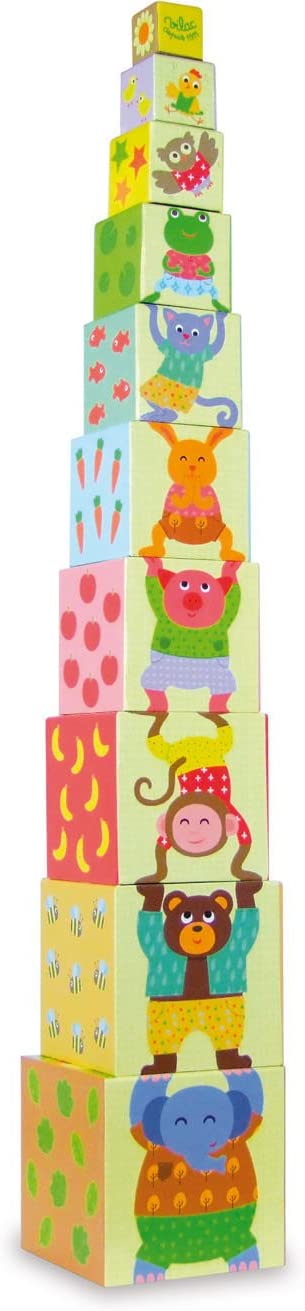 Vilac Vilac4600 Nesting Box Cubes By Melusine
