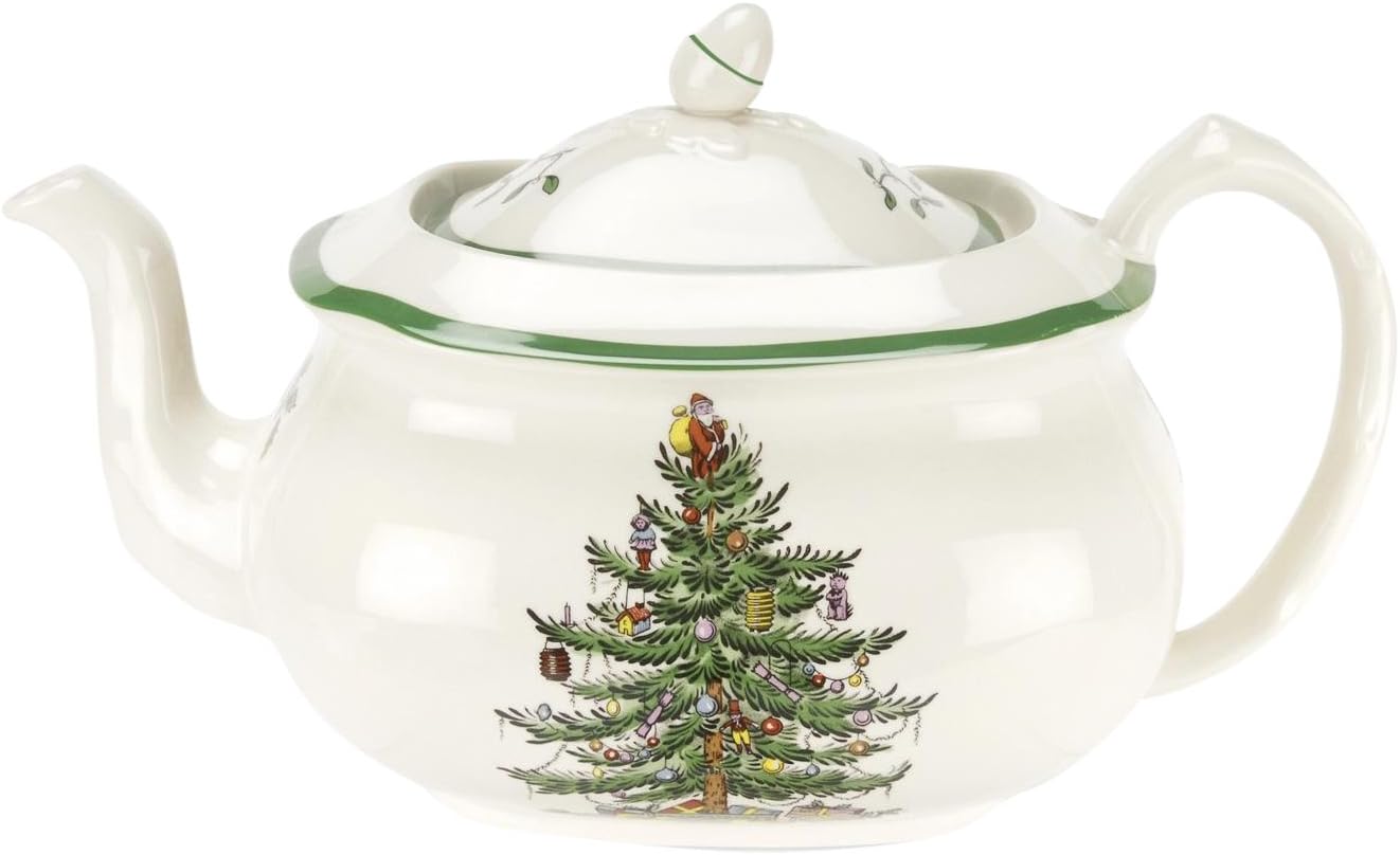 Portmeirion Spode Christmas Tree Teapot L/S