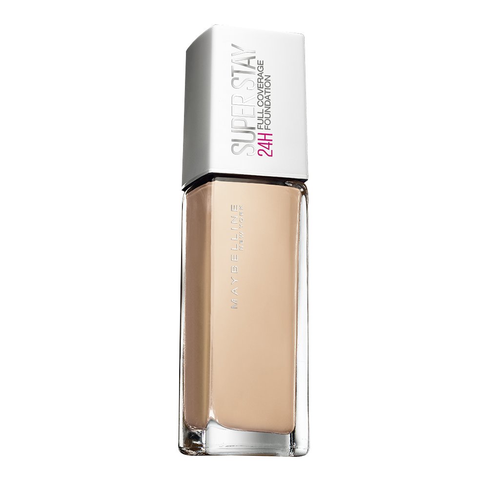 Maybelline New York Super Stay 24H Make Up 02 Naked Ivory 3-Pack (3 x 30 milliliters), ‎02