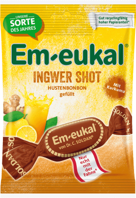 Em eukal Bonbon, Ingwer-Shot, 75 g