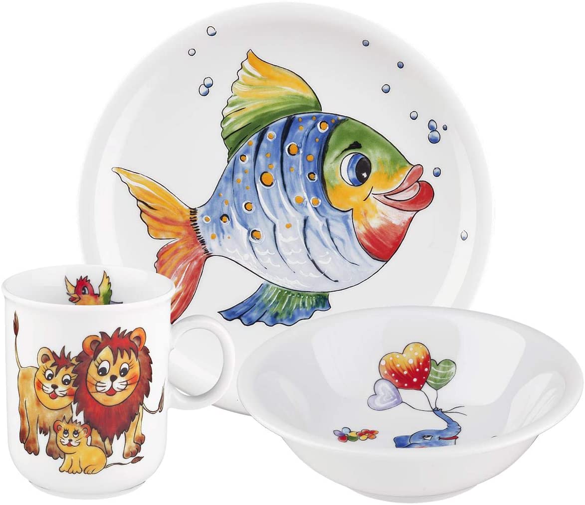 Seltmann Weiden Colourful Animal World Compact Children\'s Set 3 Pieces. W