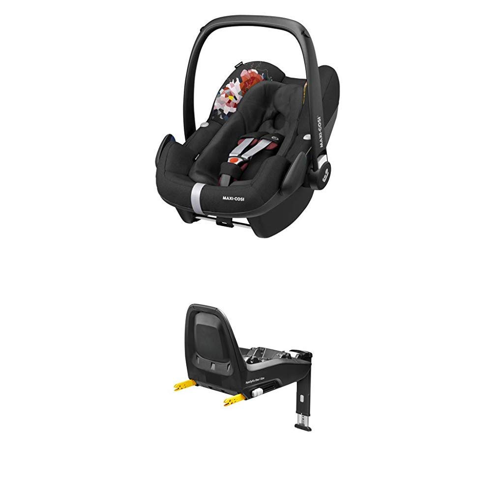 Maxi-Cosi Pebble Plus Baby Seat, Group 0+ i-Size Child Seat (0-13 kg), From Birth To Approximately 12 Months - Suitable For FamilyFix One Base Station