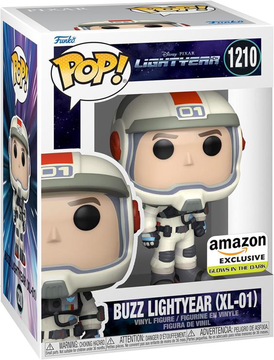 Funko Pop! Disney: Lightyear - Buzz XL-01 - Glows in the Dark - Vinyl Collectible Figure - Gift Idea - Official Merchandise - Toys for Children and Adults - Movies Fans