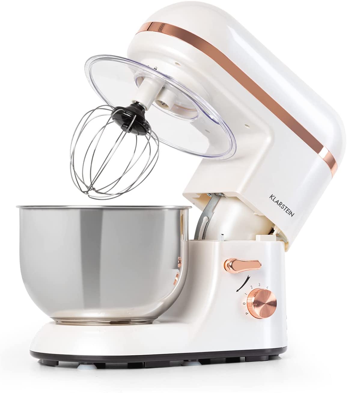 Klarstein Bella Elegance Food Processor Mixer, 1300 W / 1.7 HP in 6 Power L