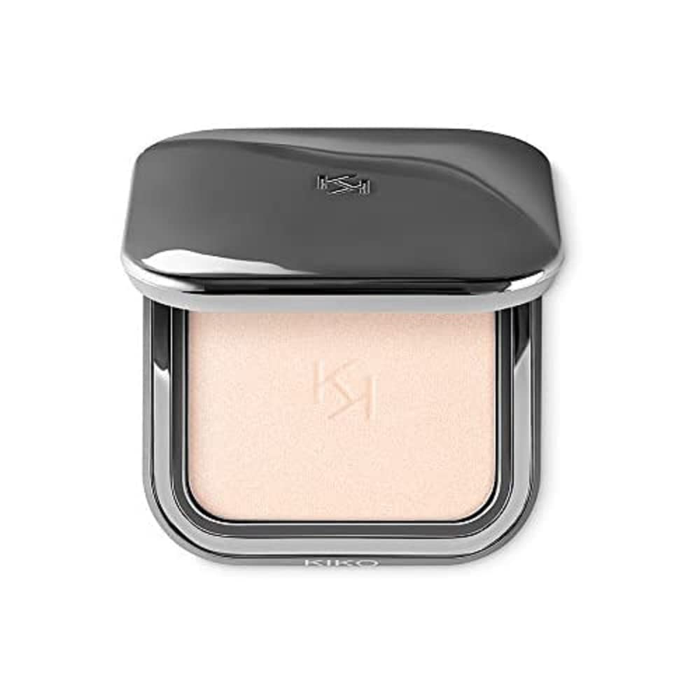 KIKO Milano Glow Fusion Powder Highlighter - 02 | Brightening Powder for Individual Modelling, gold heavenly ‎02