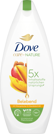 Dove Shower Care by Nature Mango, 225 ml