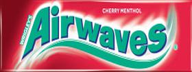 Airwaves Chewing gum cherry menthol, Cherry & menthol, sugar-free, 12 pcs