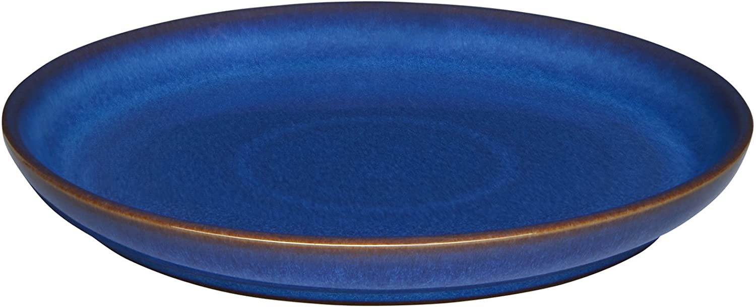 Denby 21 cm Imperial Breakfast Side Plate, Blue