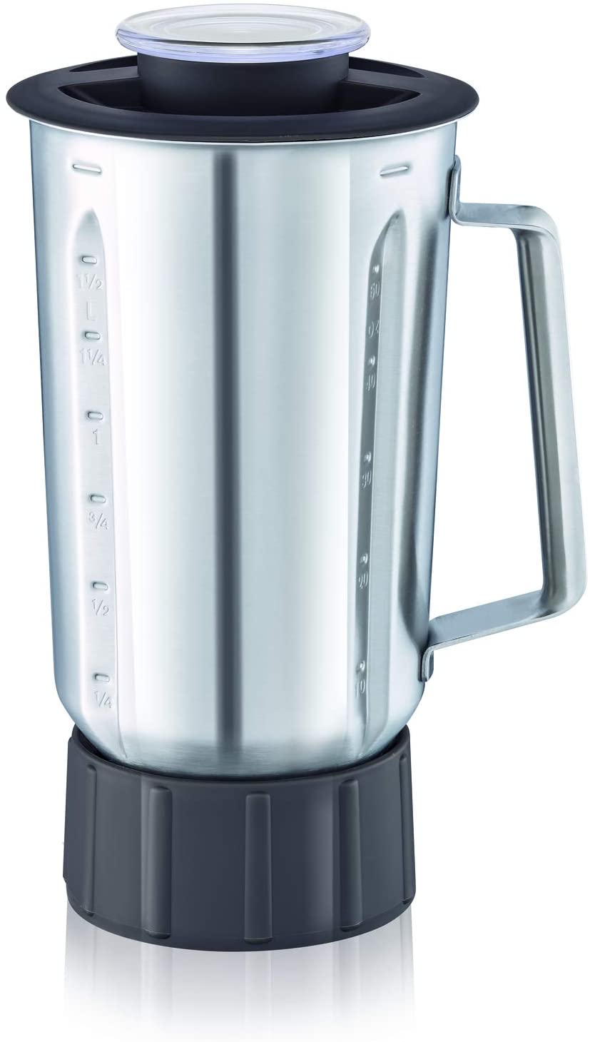 Moulinex XF636DB1 Blender Stainless Steel Accessory For Masterchef Gourmet Kitchen Machine – 1.5 Litre Capacity Shockproof Thermal