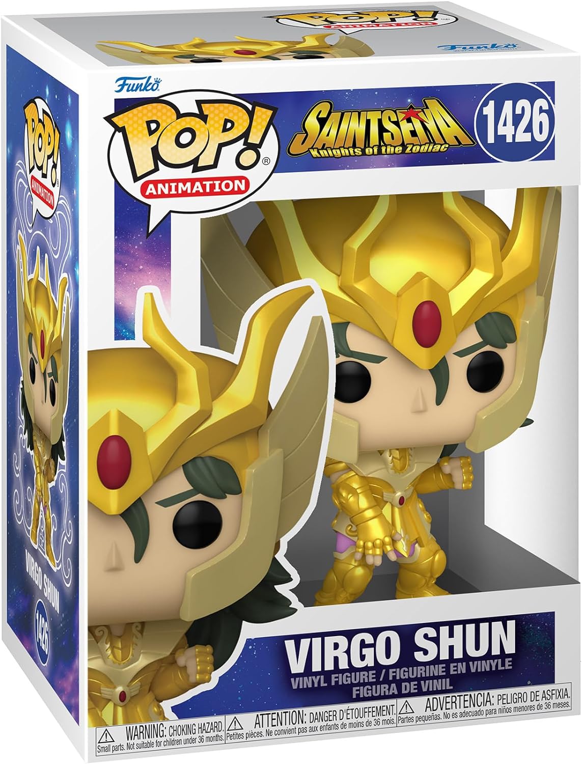 Funko Pop! Animation: Saint Seiya - Gold Virgo Andromeda Shun - Vinyl Collectible Figure - Gift Idea - Official Merchandise - Toys For Children and Adults - Anime Fans - Model Figure For Collectors