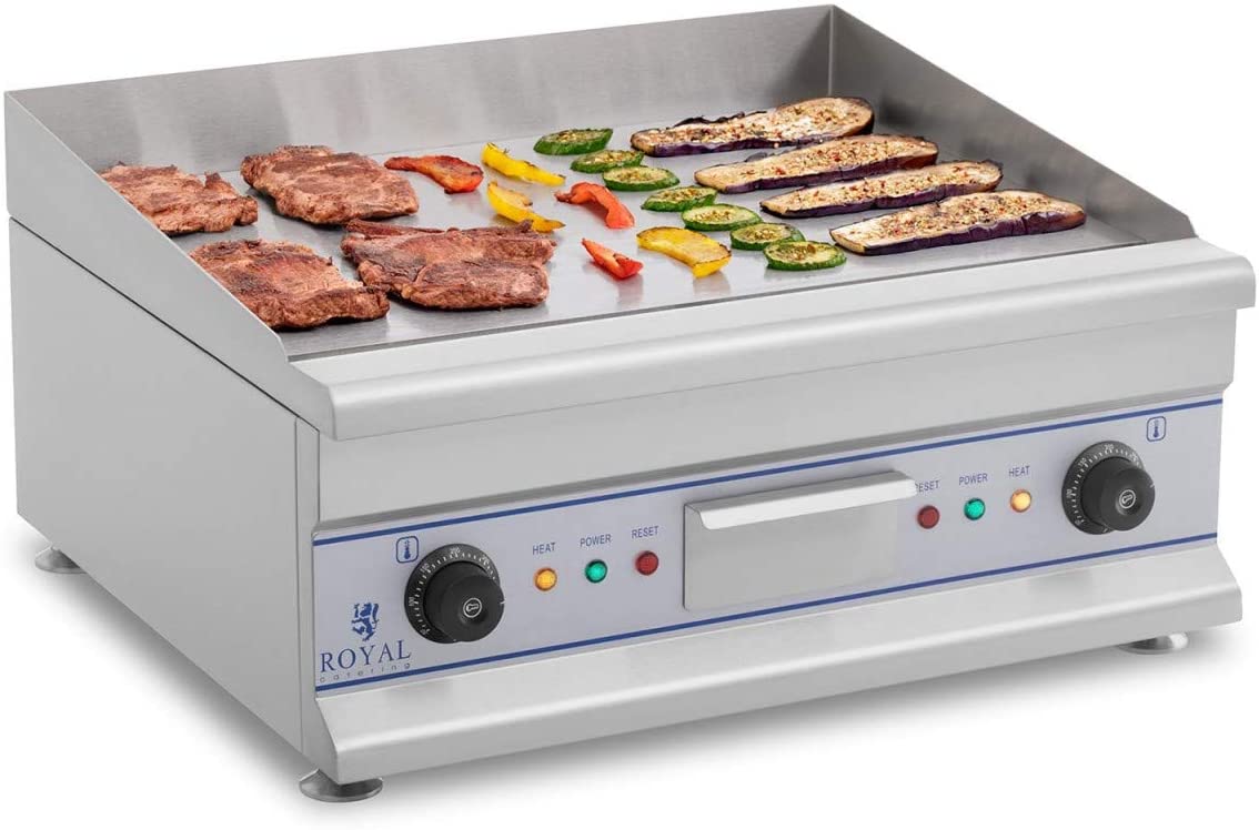Royal Catering-Rcg 60-Electric Griddle-Smooth 60 Cm