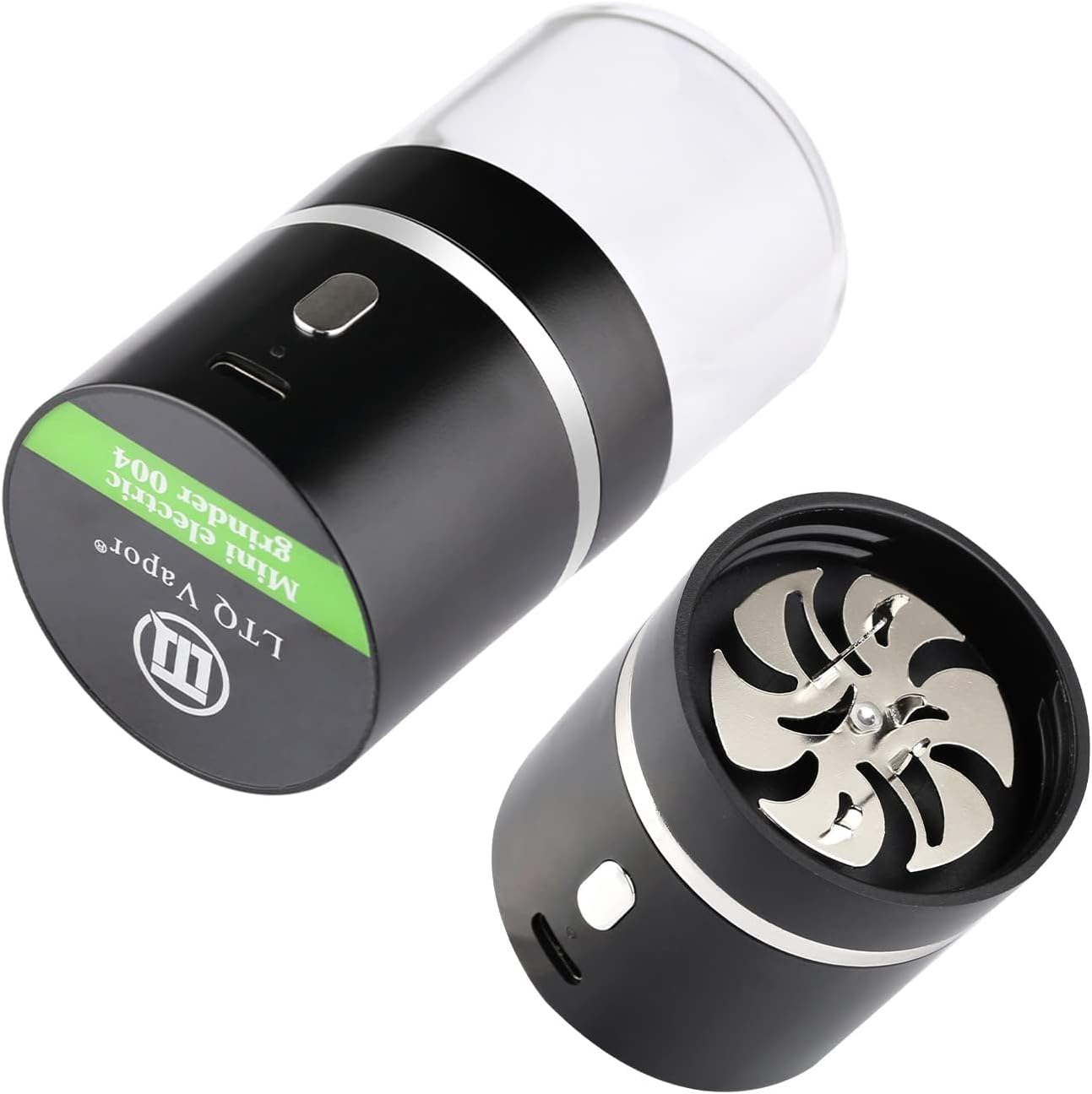 AiTURE Mini Electric Grinder 400mAh with 50ml Glass Easy to Carry (Small)