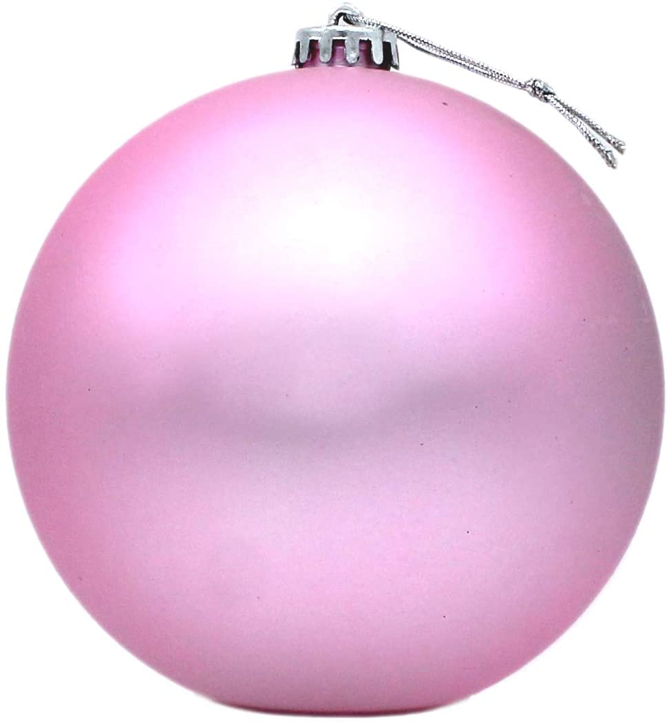 DARO DEKO DARO Decorative Christmas Bauble XXL Diameter 15 cm – 1 Piece Pink Matt