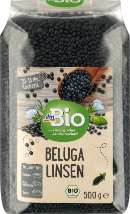 dmBio Beluga Linsen, 500 g