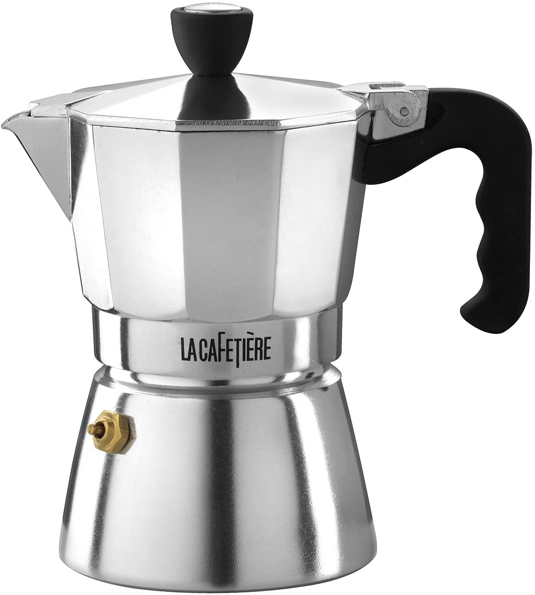 La Cafetiere Polished 3 Cup Classic Espresso Coffee Maker Percolator