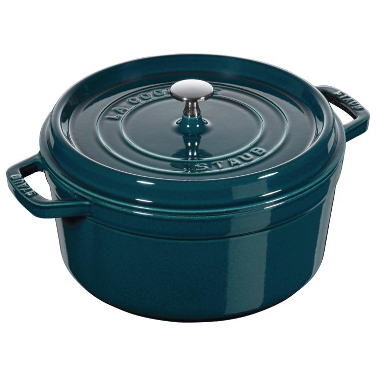 STAUB La Mer Round Pot, Three Layers Of Enamel