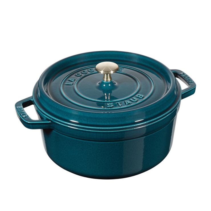 STAUB La Mer Round Pot, Three Layers Of Enamel