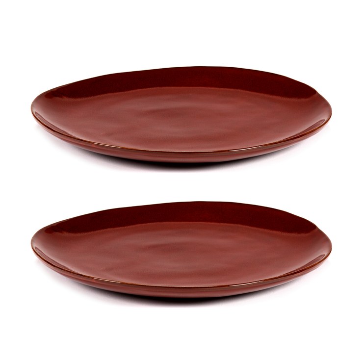 Serax La Mère plates XL Ø27 cm pack of 2