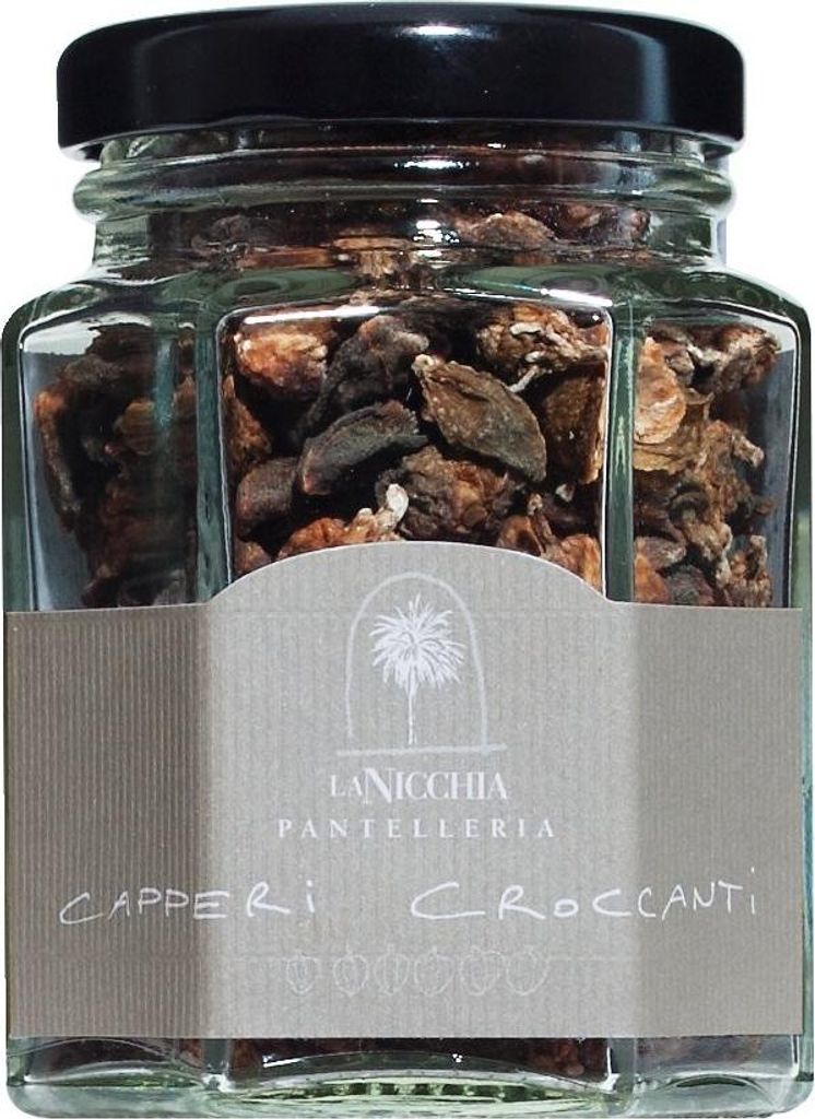 La Nicchia Capperi Croccanti - Dried and desalted capers 30g