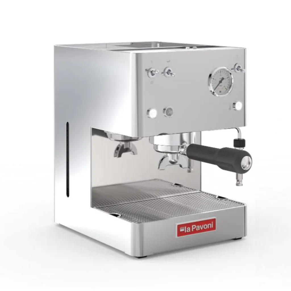 La Pavoni New Casa Bar portafilter machine – Italian stainless steel espresso machine with steam wand