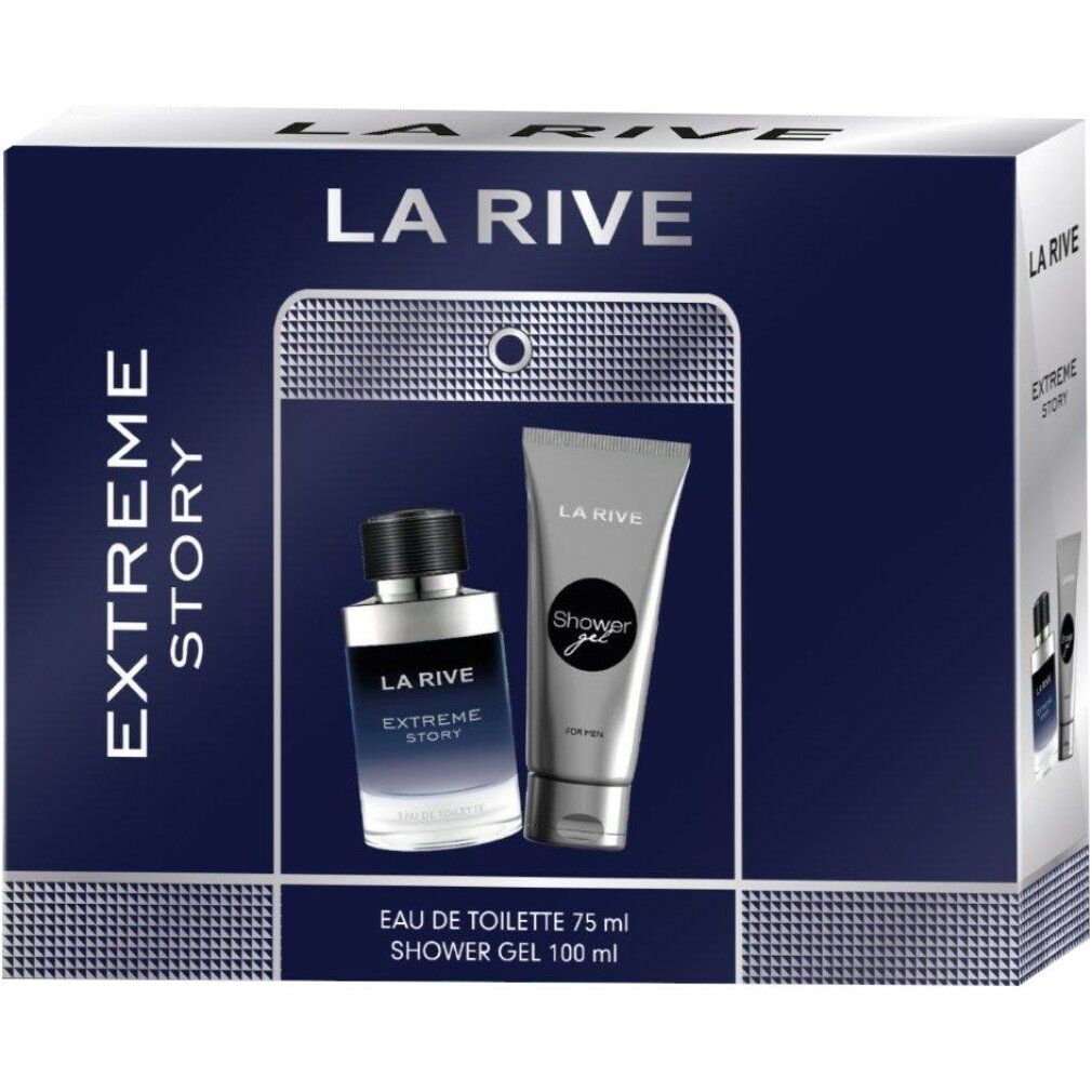 La Rive for Men Extreme Story Gift Set (Eau de Toilette + Shower Gel)