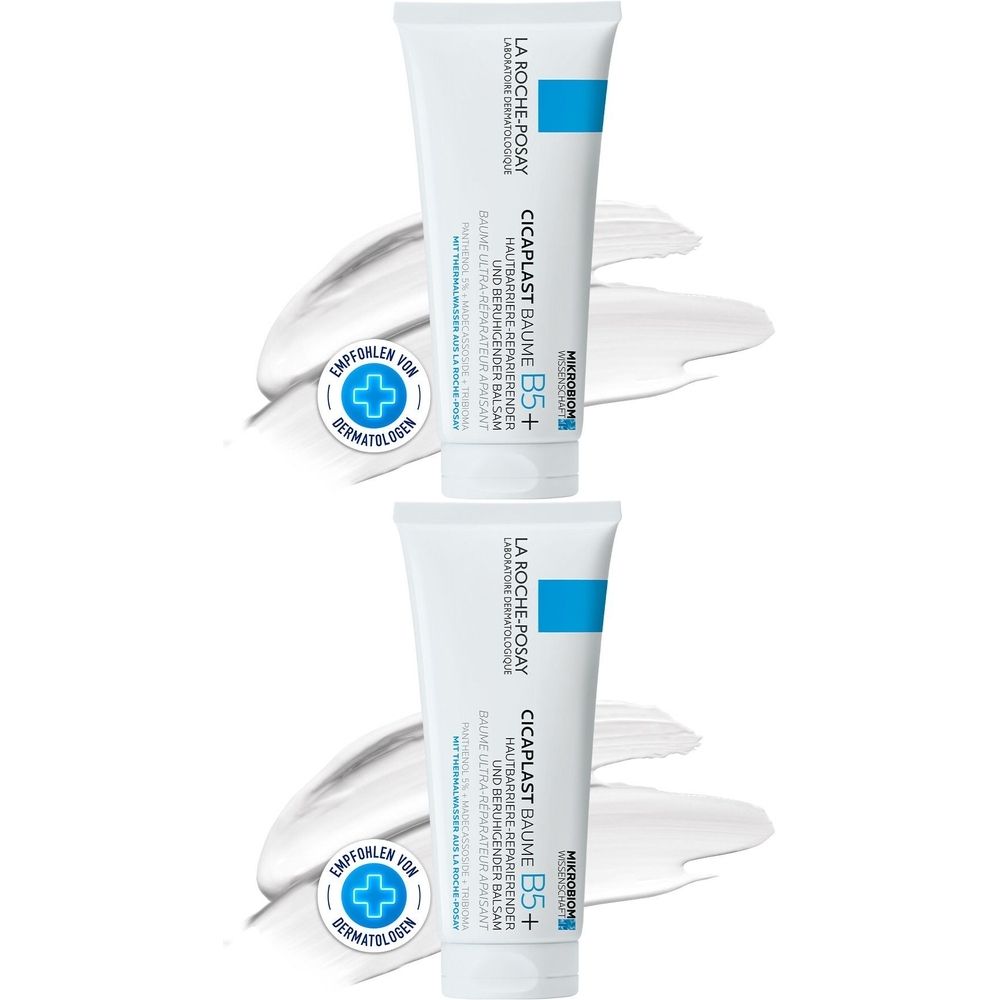 La Roche Posay Cicaplast Baume B5+: Repairing cream for damaged and irritated skin 2x100 ml