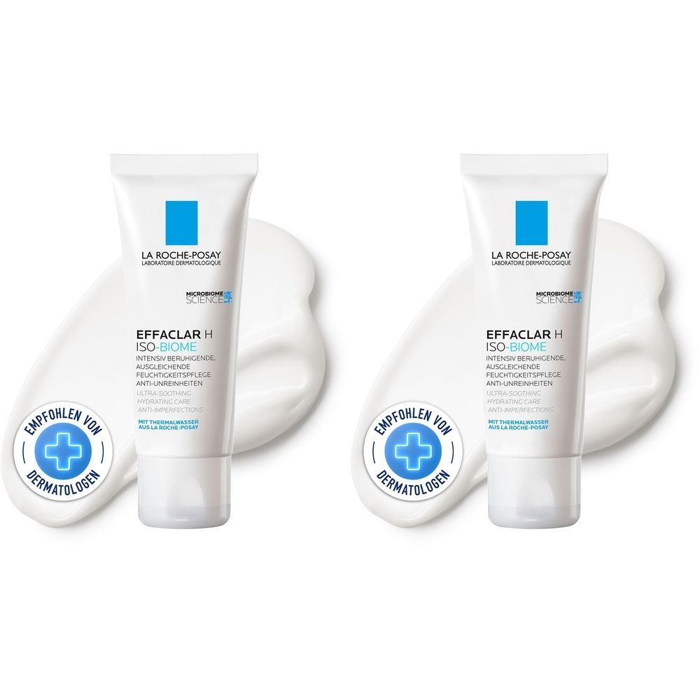 La Roche Posay EFFACLAR H ISO-BIOME Moisturizer 2x40 ml