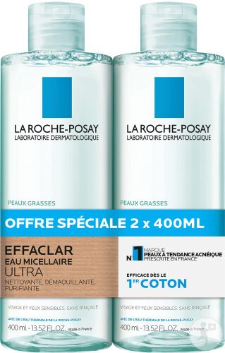 La Roche Posay La Roche-Posay Effaclar Ultra Cleansing Micellar Water 400ml