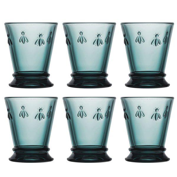 la-rochere La Rochère Mug Abeille Bee Night Blue (260ml) (6 pieces)