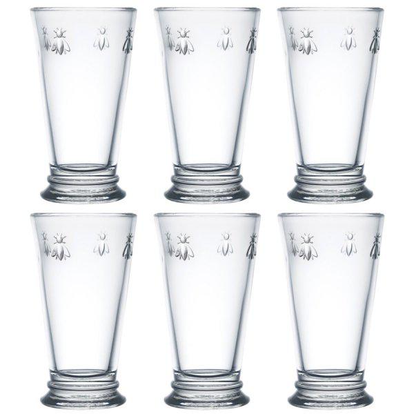 la-rochere La Rochère long drink glass Abeille Bee (460ml) (set of 6