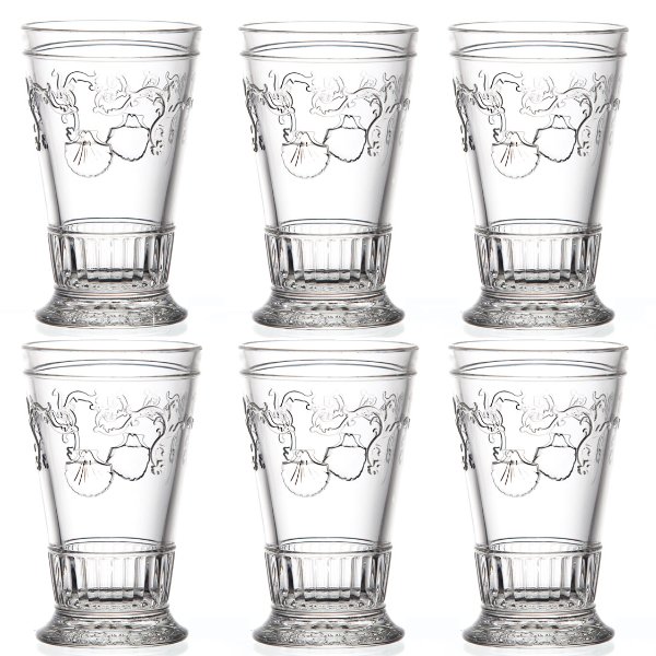 la-rochere La Rochère long drink glasses set Versailles (6 pieces)