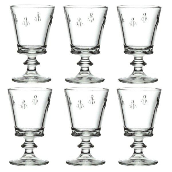 la-rochere La Rochère Wine Glass Abeille Bee (240ml) (set of 6)