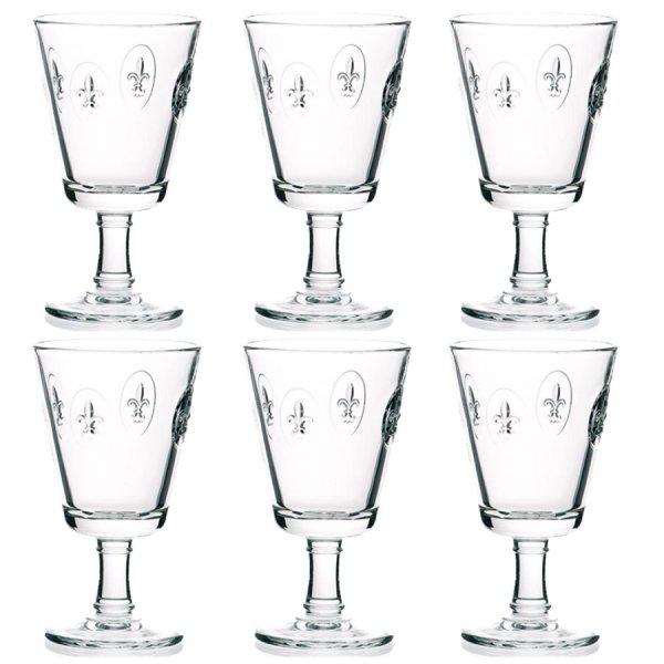 la-rochere La Rochère wine glass Fleur de Lys Lily 24cl (set of 6)