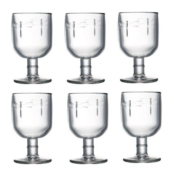 la-rochere La Rochere wine glasses dragonfly (13.5x7.5cm) (6 pieces)