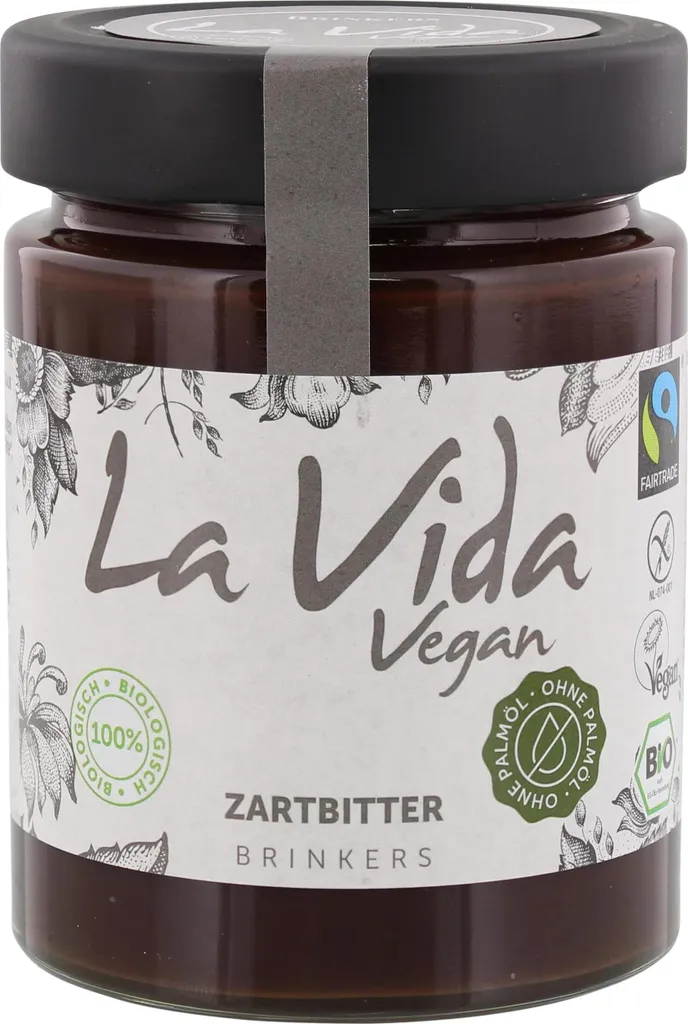Importhaus Wilms/Impuls La Vida Vegan Dark Chocolate Cream Delicious Spread 270g