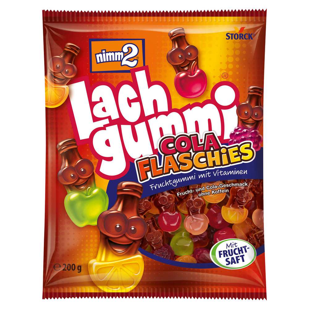 nimm2 Lachgummi Cola Bottles