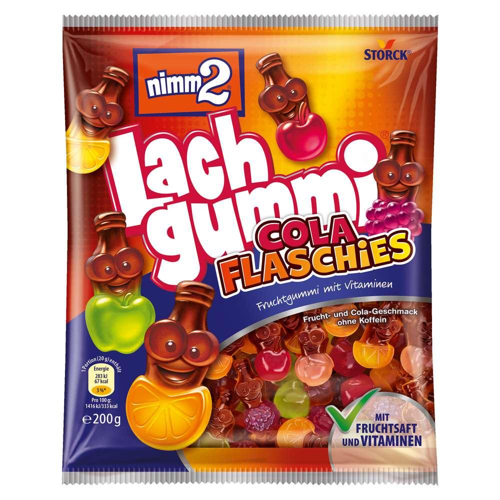 nimm2 Lachgummi Cola Bottles Sour