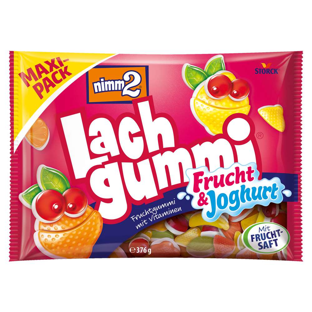 nimm2 Lachgummi Frucht + Joghurt, Maxi-Pack