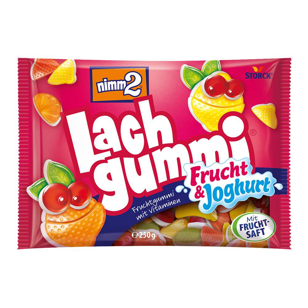 Lachgummi Fruit & Yogurt