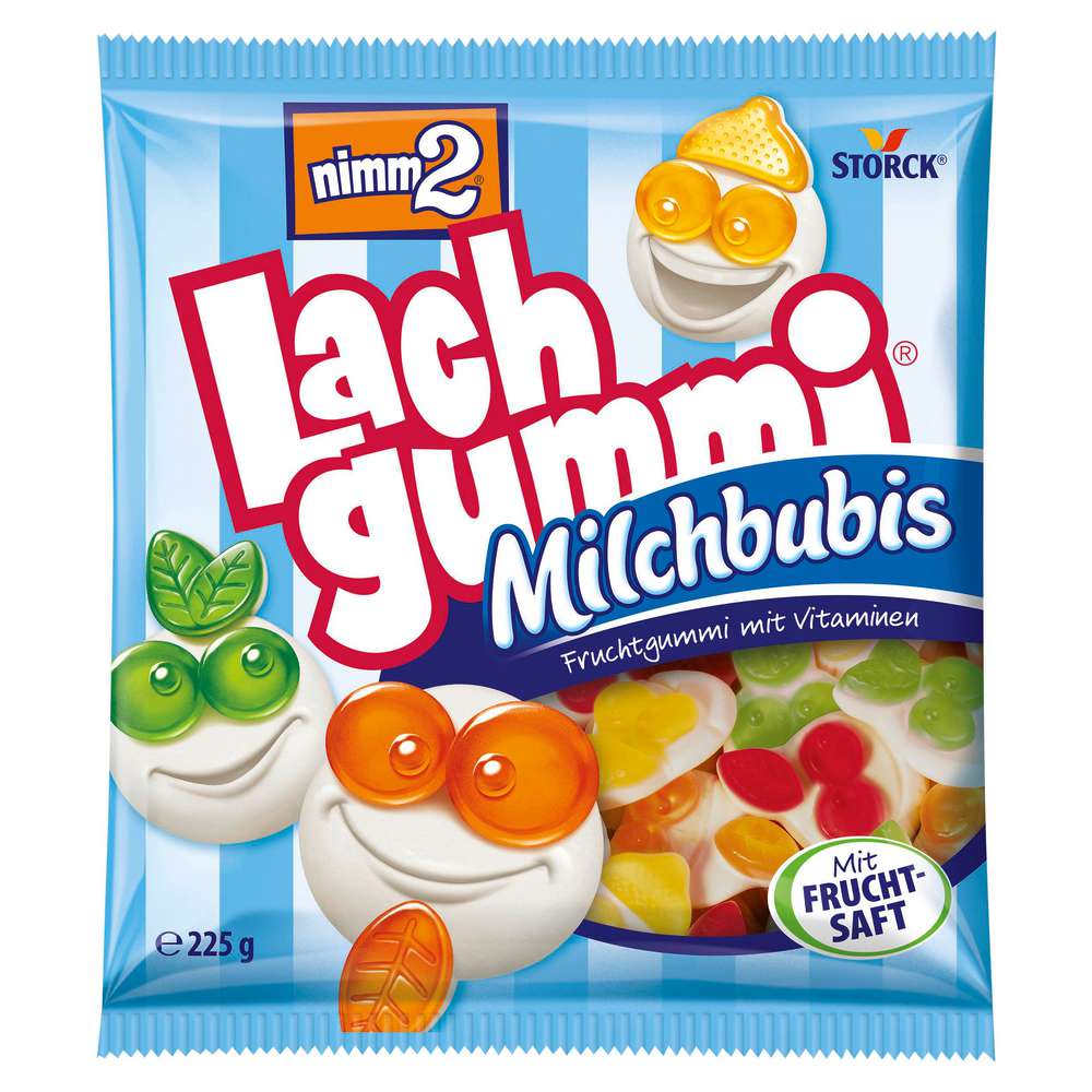 Lachgummi Milchbubis