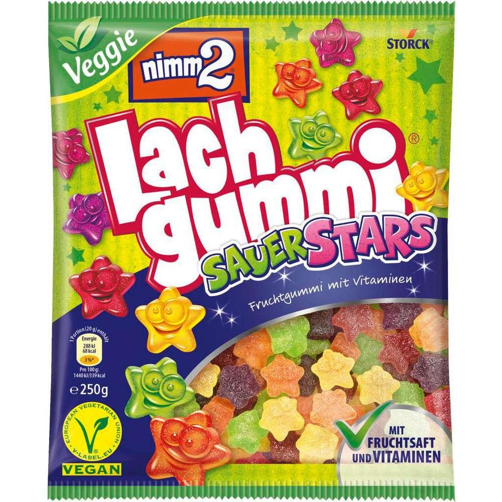 nimm2 Lachgummi, SauerStars