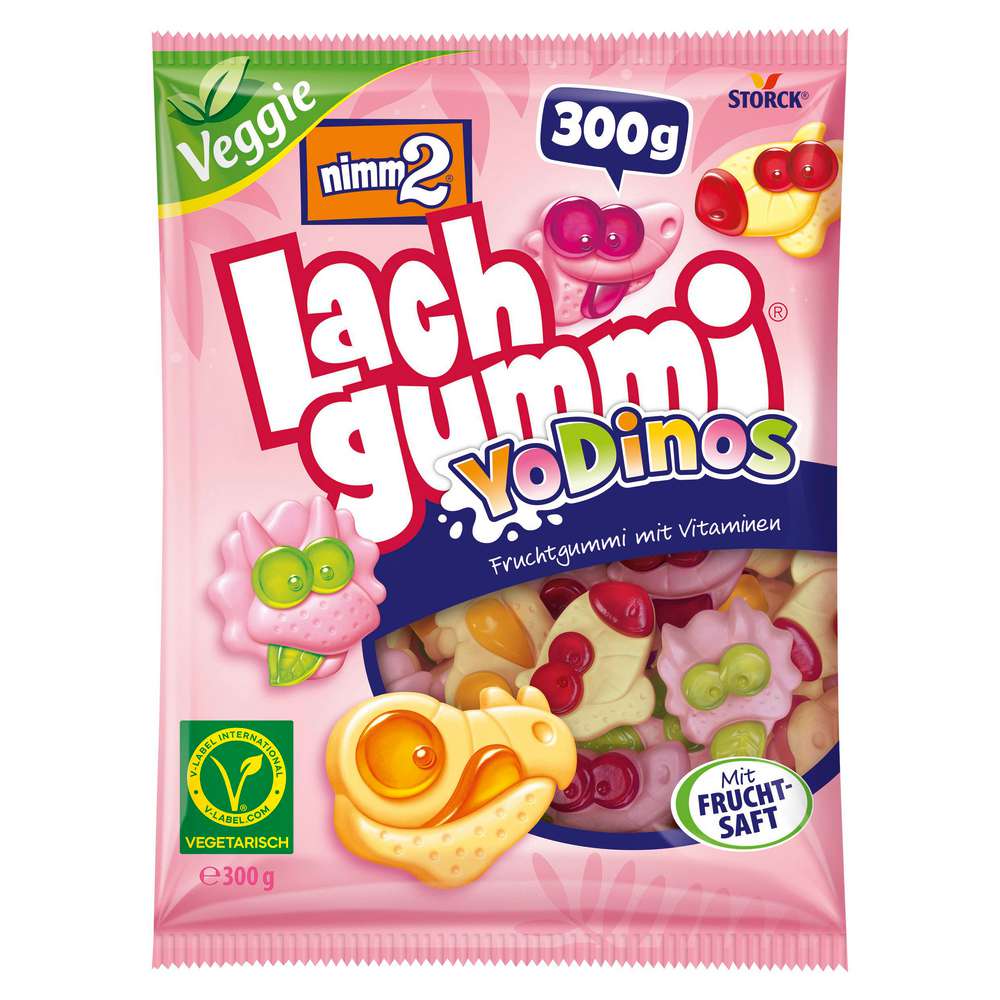 YoDinos Veggie Laughing Gum