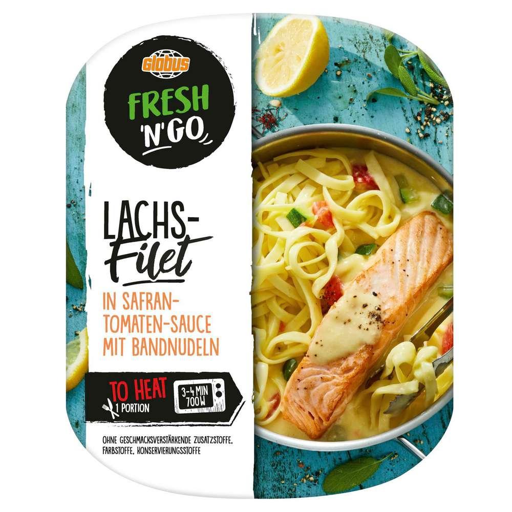 GLOBUS FRESH 'N' GO Salmon fillet in sauce