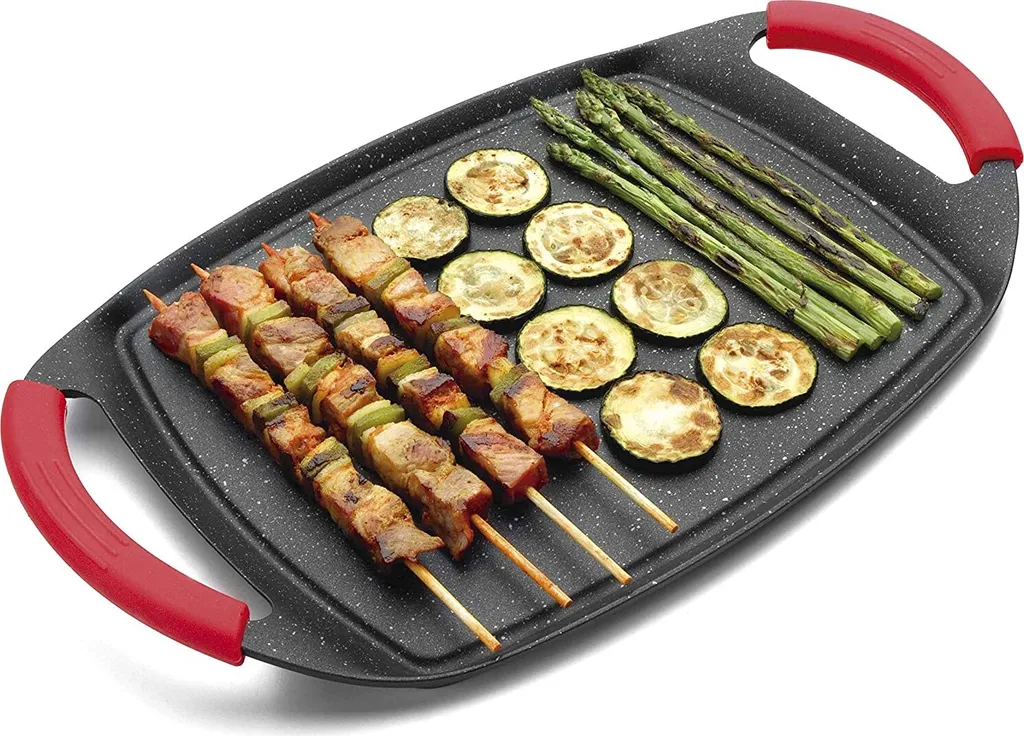 Lacor 25536 grill plate cast aluminum 37.5 x 23 x 4.5 cm